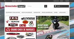 Desktop Screenshot of grossrieder-import.ch